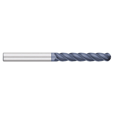 KODIAK CUTTING TOOLS 1/4 VI Pro 4 Flute Carbide Endmill Extra Long Ball ALCRO-MAX Coated 5555765